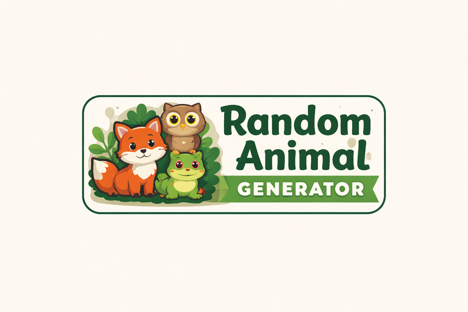 Random Animal Generator with Pictures